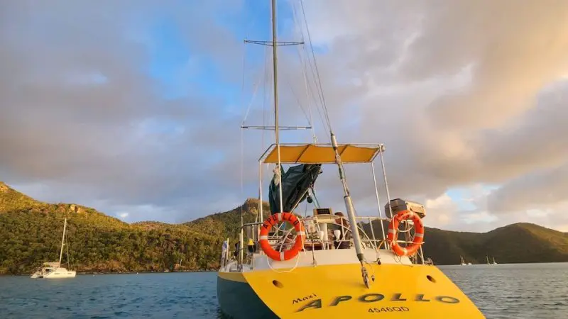 Apollo yacht whitsunday sailing