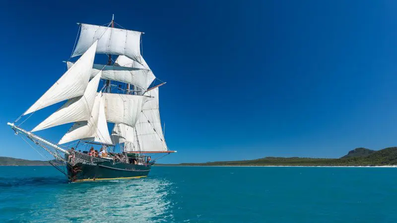 Solway voyager sailing boat at whitsundays