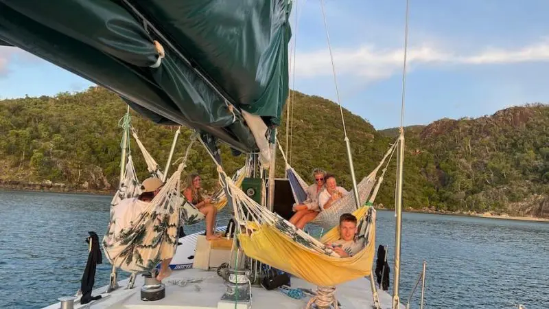 sailing deck of Apollo yacht