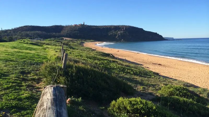 Experience the ultimate 1 Day Home Away Location Tour on a pristine sandy beach with crystal-clear blue water and lush green grass under a radiant sky.