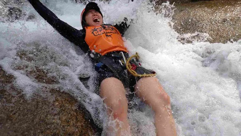 Crystal Cascades Canyoning