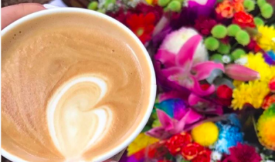 People watch at West End Markets