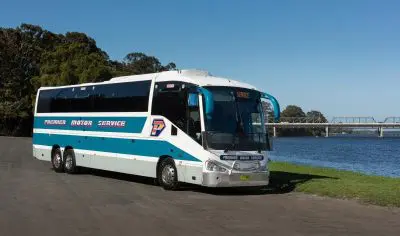 Photo of a Premier bus hop on hop off on Australia's East Coast