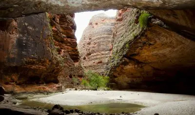 the red rocks and gorges of the kimberley region in western australia